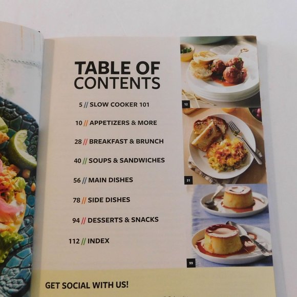 Taste of Home Summer Slow Cooker 2018 Cookbook Recipes Hardcover - Picture 4 of 9